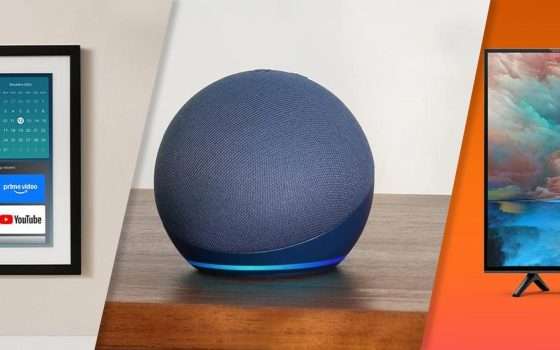 Valanga di offerte sui dispositivi Amazon: fino a -73%