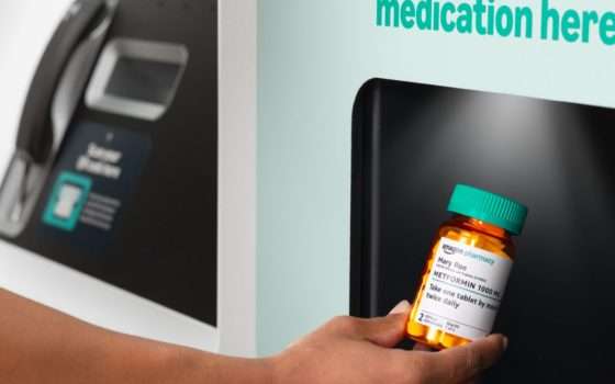 Amazon lancia i distributori di farmaci con prescrizione medica