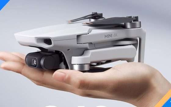 DJI Mini 4K+accessori: il bundle in sconto nella Festa di Prime