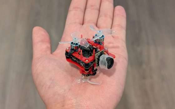 Il drone nascosto nel pacchetto di Pringles