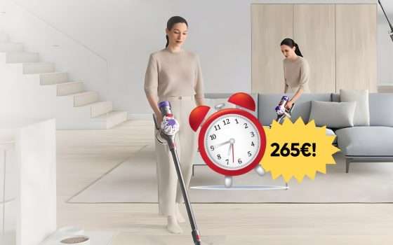Dyson V8 Advanced scende a 265€, ma per poco tempo su eBay