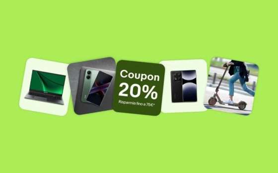 eBay fa sul serio: usa il coupon 20% per abbattere il prezzo di tantissime offerte