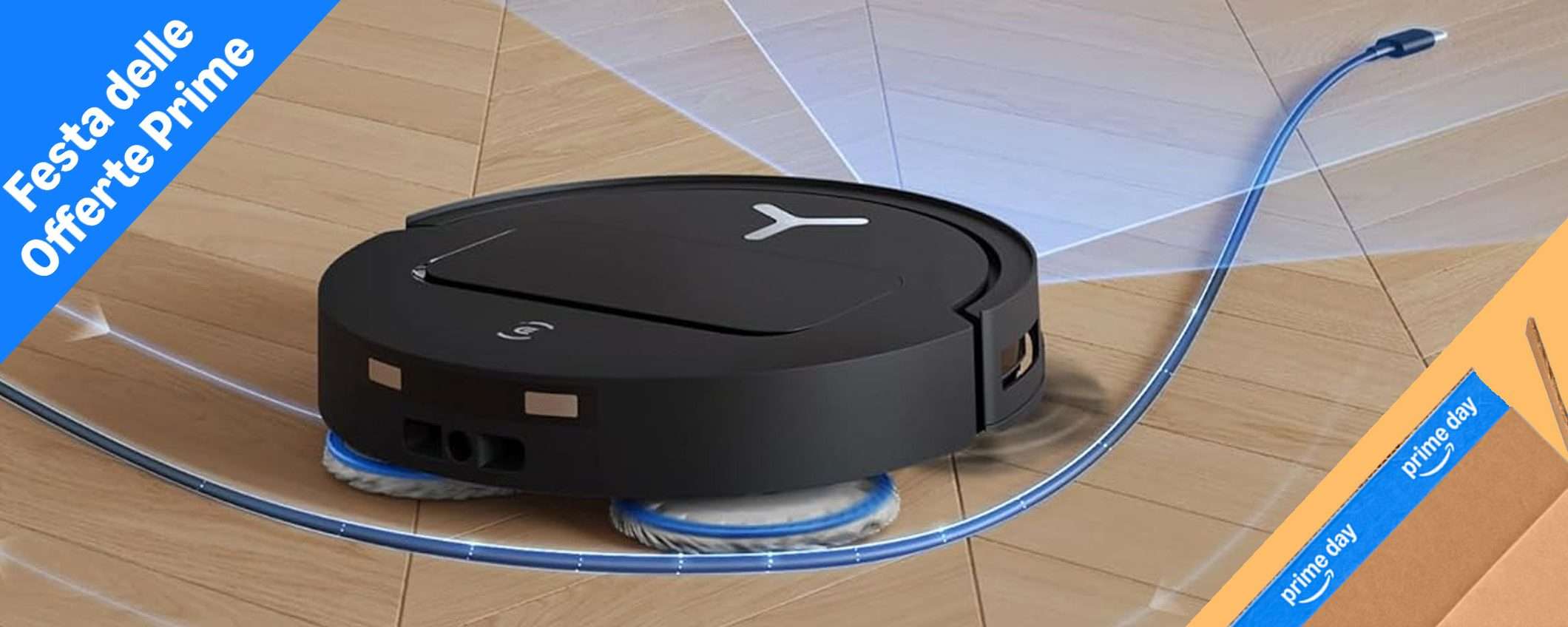 Festa Prime: casa sempre pulita, super sconto sul robot ECOVACS