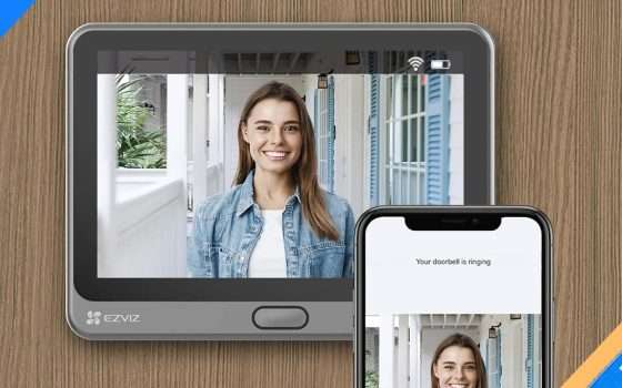 Spioncino digitale EZVIZ CP4 al minimo storico nell'evento Amazon