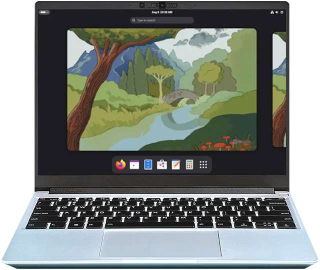 L'interfaccia di Fedora Workstation 43