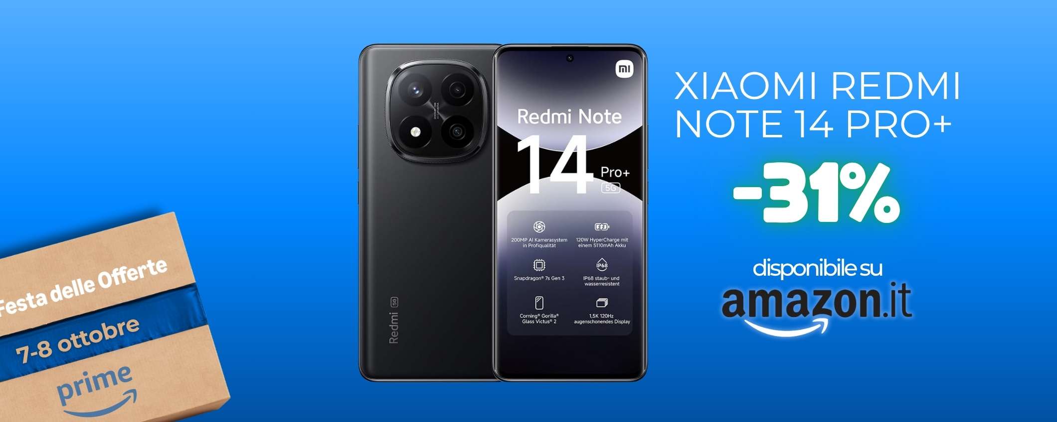 Xiaomi Redmi Note 14 Pro+ è tuo: PRECIPITA il prezzo per il 12+512GB