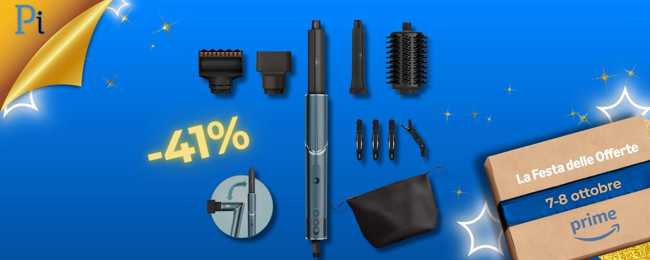 Shark FLEXSTYLE Styler sfida Dyson con il suo prezzo IRRISORIO, solo Prime