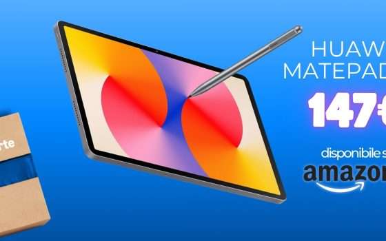 HUAWEI MatePad SE è il tablet su cui puntare: crolla a meno di 150€ su Amazon