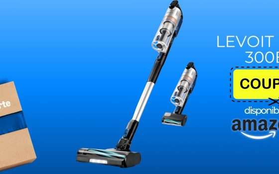 Spunta il coupon e l'aspirapolvere LEVOIT arriva a casa tua: 60min di potenza