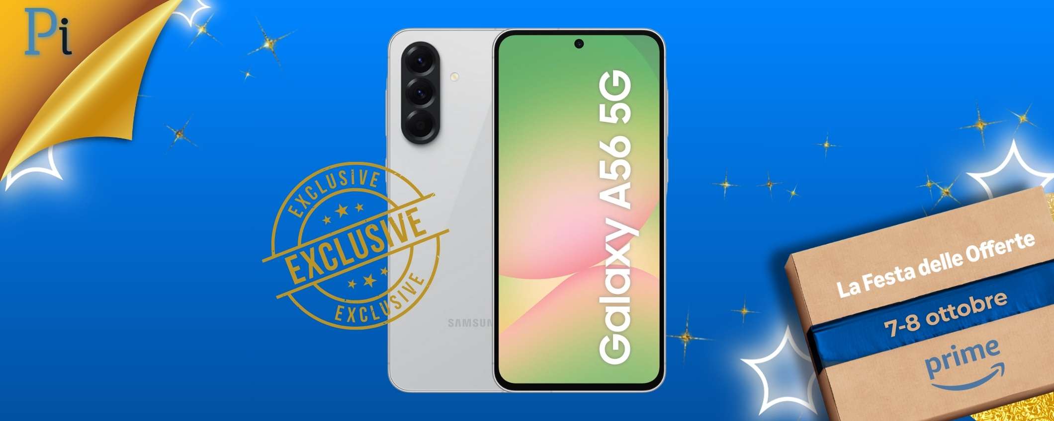 Samsung Galaxy A56 5G è esclusiva Amazon con funzioni AI e 256GB di memoria