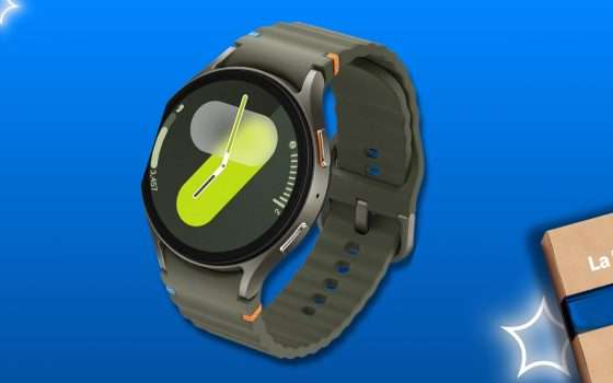 C'è anche Samsung Galaxy Watch7 in sconto, al polso un concentrato tech
