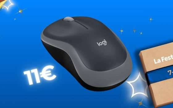 Prezzo da strapazzo per Logitech M185, mouse wireless tuo a meno di 12€