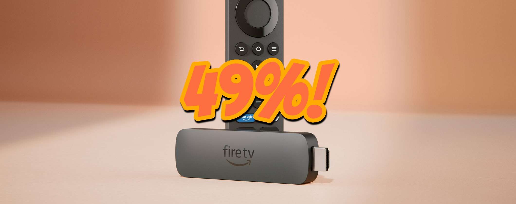 Festa delle Offerte Prime in anticipo su Amazon: Fire TV Stick 4K al 49% di sconto