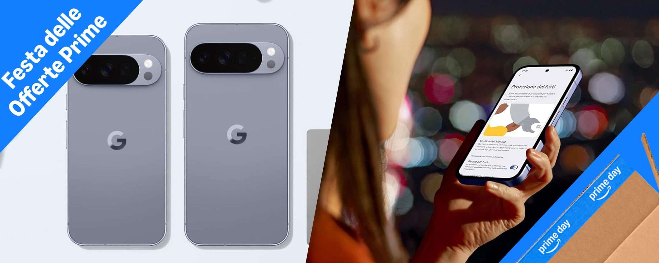 Festa delle Offerte Prime: gli smartphone Google Pixel in sconto