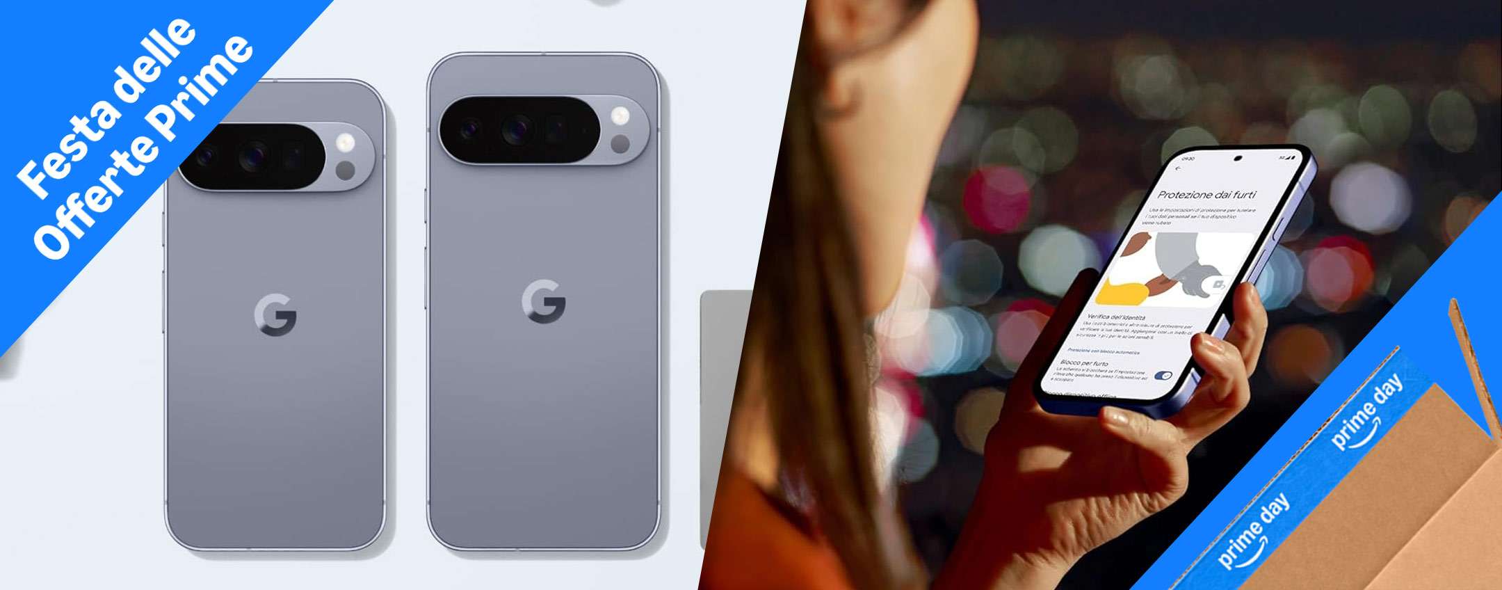 Festa delle Offerte Prime: gli smartphone Google Pixel in sconto