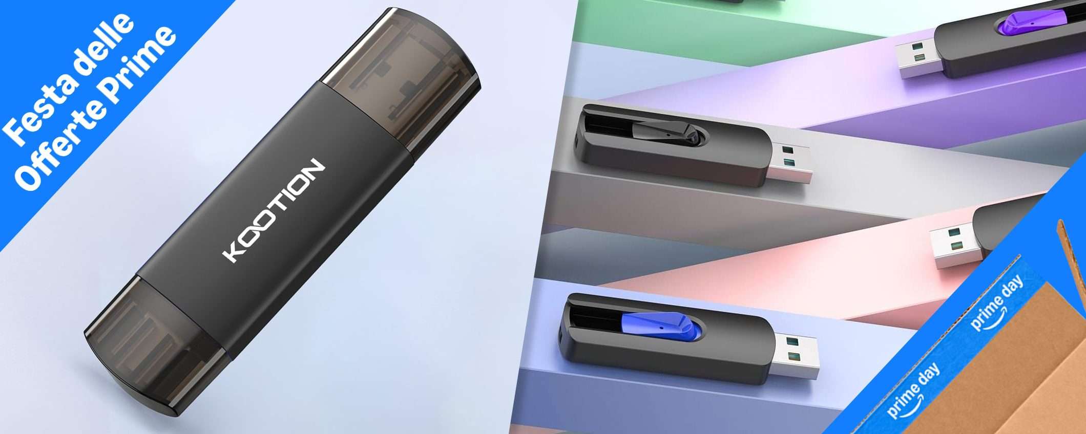 Festa delle Offerte Prime 2025: le migliori chiavette USB in sconto