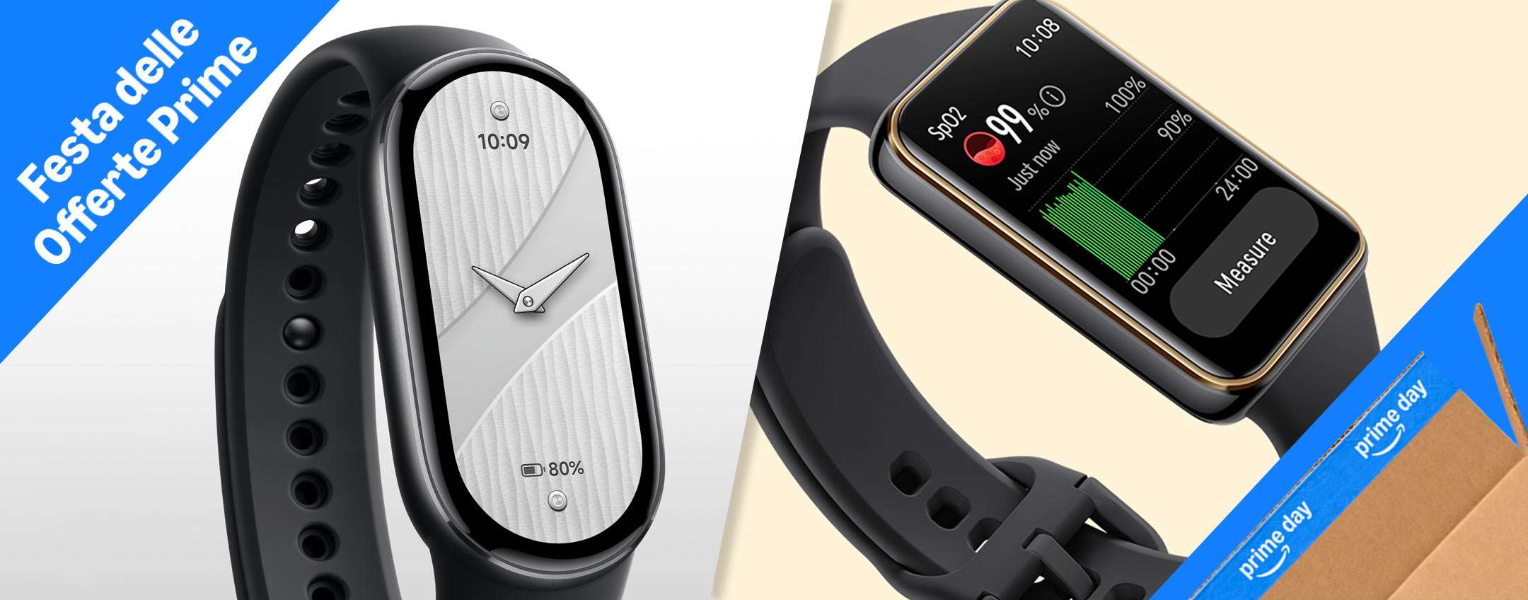 Festa delle Offerte Prime: le migliori smartband in super sconto