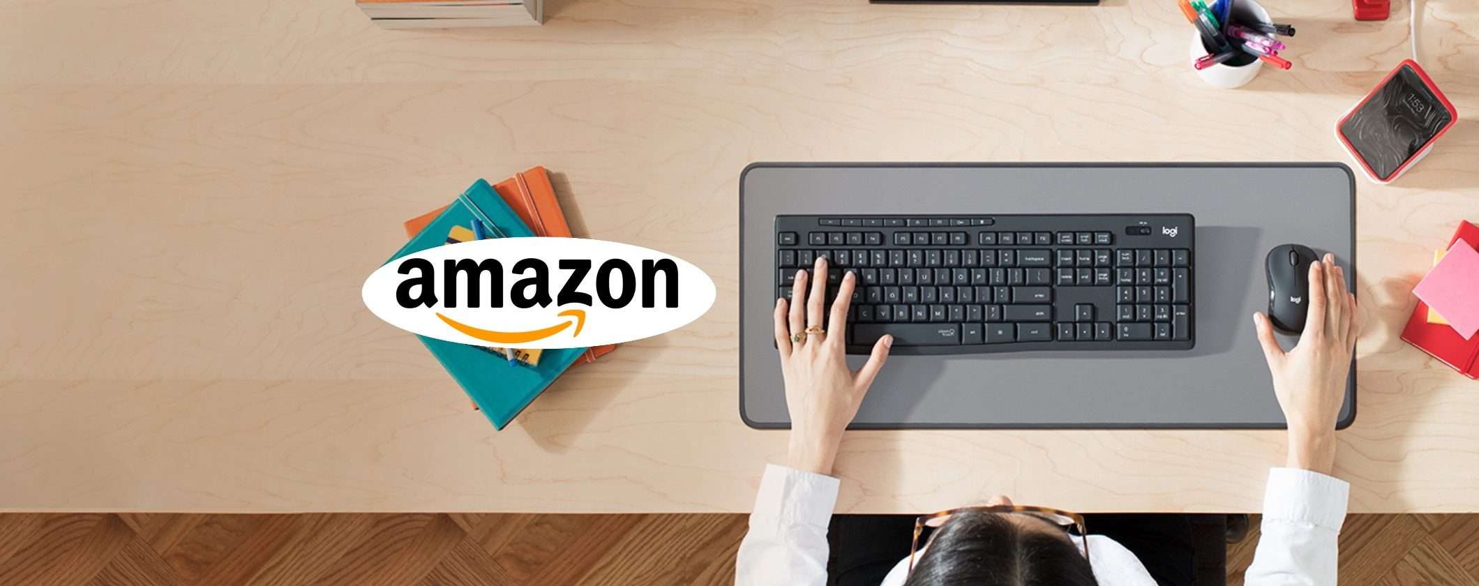 Finalmente tastiera e mouse silenziosi con il kit Logitech MK295 in offerta lampo