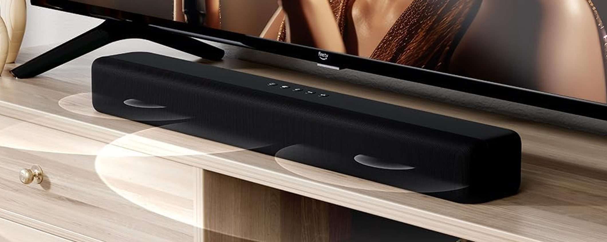 La Fire TV Soundbar di Amazon al prezzo più basso di sempre