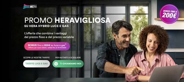 hera promo bonus fino a 200 euro