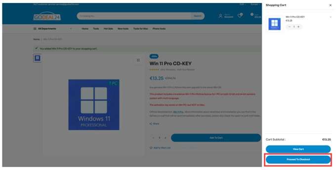Come acquistare su Godeal24