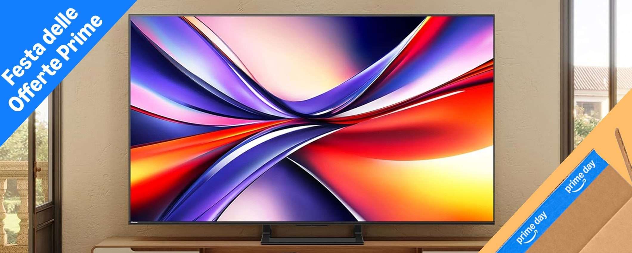 TV 4K: l'affare Hisense nella Festa delle Offerte Prime