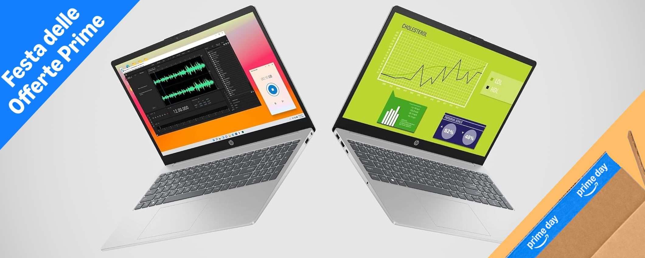 Festa Prime: laptop HP con Windows 11 a soli 289 euro