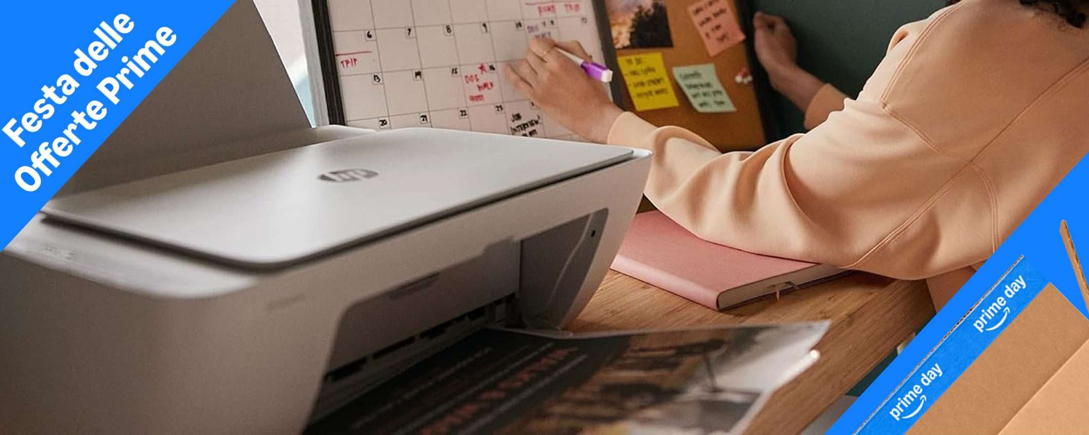 Stampante HP a 39 euro: l'affare nella Festa delle Offerte Prime