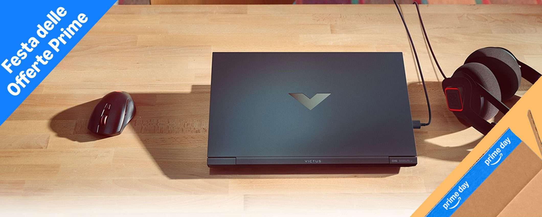 HP Victus 15 (Ryzen, RTX): il laptop in offerta per l'evento Amazon