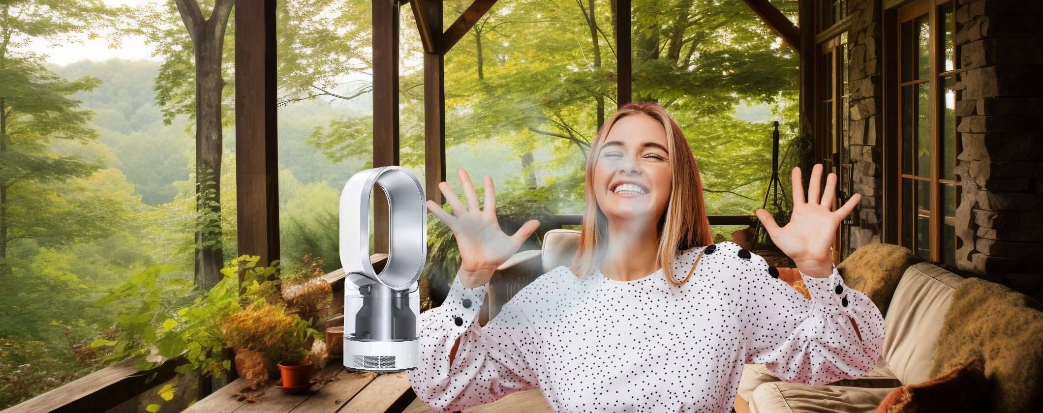 Il ventilatore umidificatore intelligente di Dyson ora costa molto meno