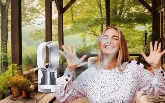 Il ventilatore umidificatore intelligente di Dyson ora costa molto meno