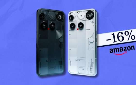 Nothing Phone (3) porta il futuro tra le tue mani, 12+256GB in sconto Amazon