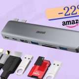 Se hai un MacBook, questo Hub USB C 8in2 è essenziale e costa poco