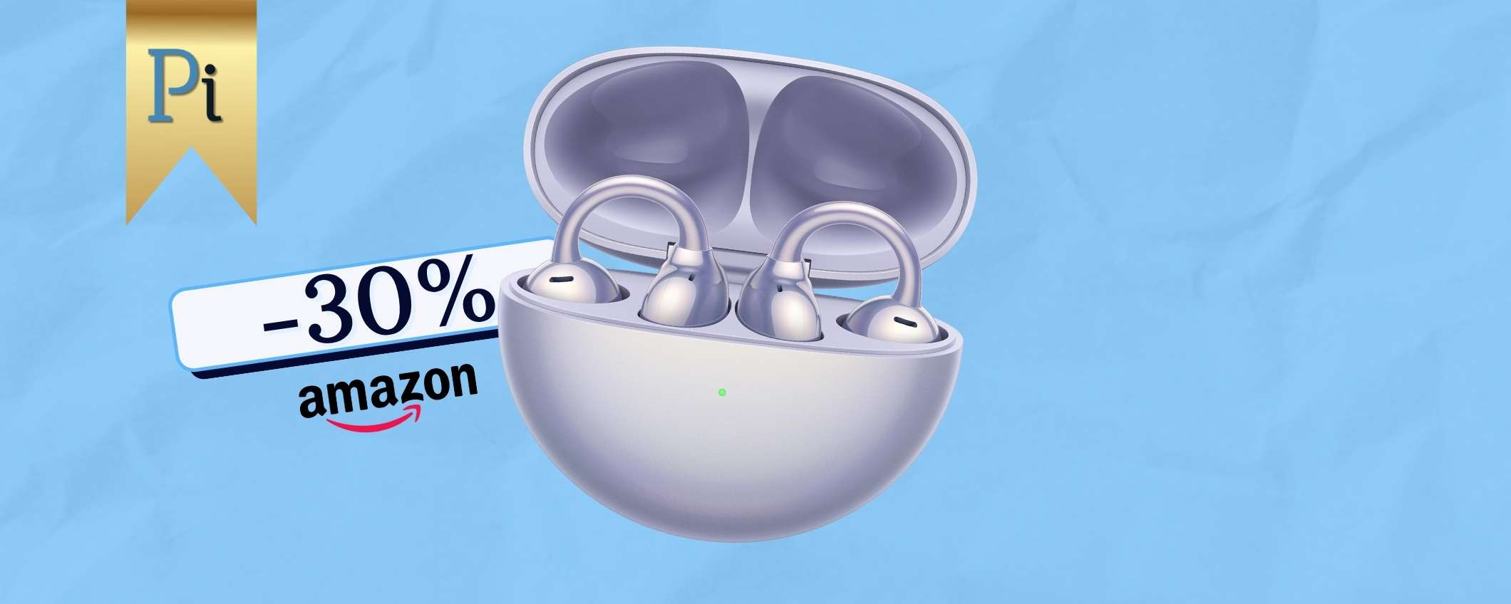 HUAWEI FreeClip perfette per chi non ama i design convenzionali (-30%)