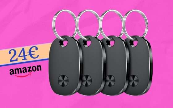 Impossibile perdere qualcosa con 4 Air Tracker Tag a 6€ l'uno, strepitosi