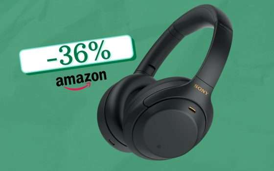 È già festa su Amazon con le Sony WH-1000XM4 che crollano a prezzo WOW