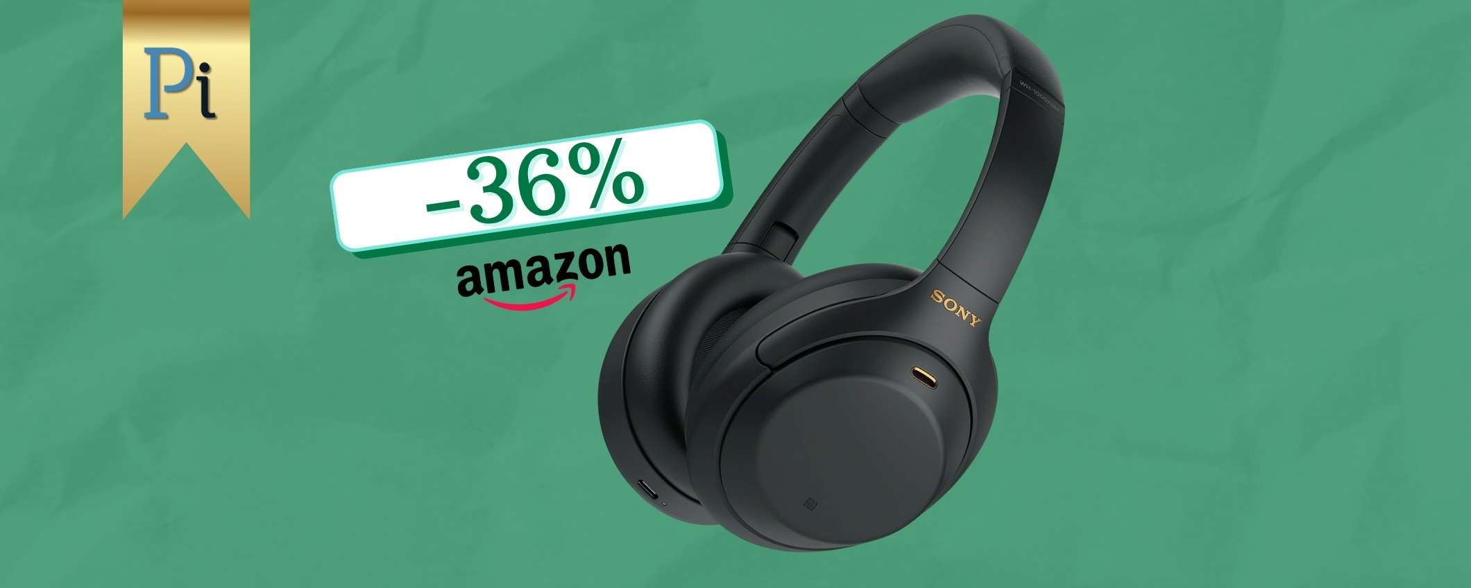 È già festa su Amazon con le Sony WH-1000XM4 che crollano a prezzo WOW