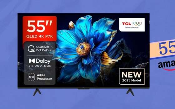 Meno di 400€ per la smart TV 55