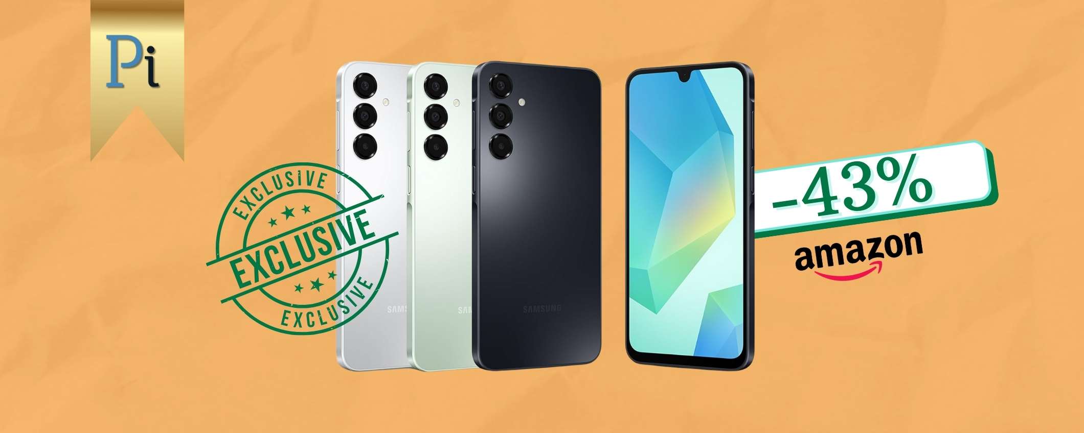 Samsung Galaxy A16 è lo smartphone più economico che mai, Esclusiva Amazon