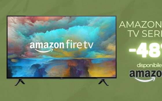 FUORI TUTTO per la Amazon Fire TV Serie 4, qualità 4K e 43