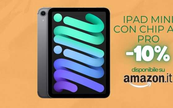 iPad mini con chip A17 Pro è il momento giusto per acquistarlo: solo Amazon