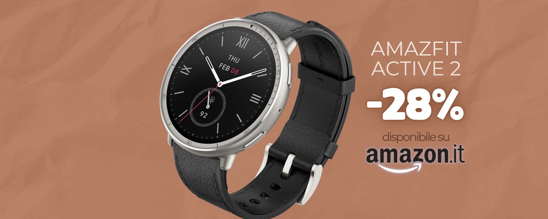 AMAZFIT Active 2 è smartphone e Personal Trainer da polso: occasione