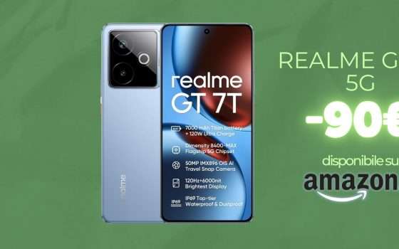 Realme GT 7T 5G? Come un top di gamma mascherato da un prezzo REGALO