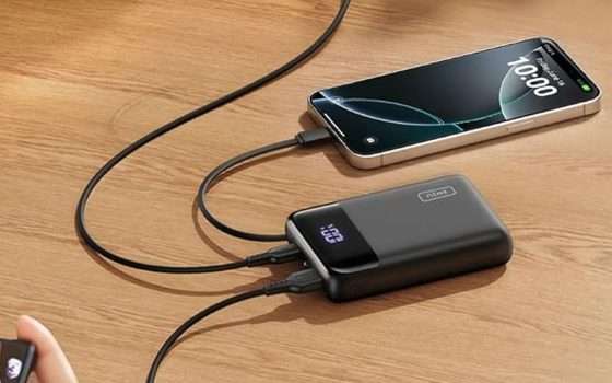 Powerbank da 20000 mAh: INIU SAFE Fast Charge Pro è un affare