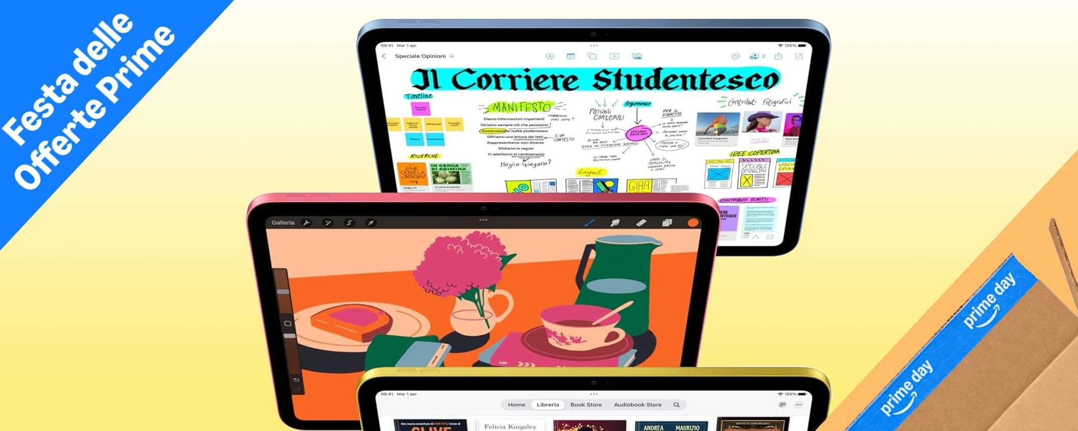 iPad a 359 euro: must have nella Festa delle Offerte Prime