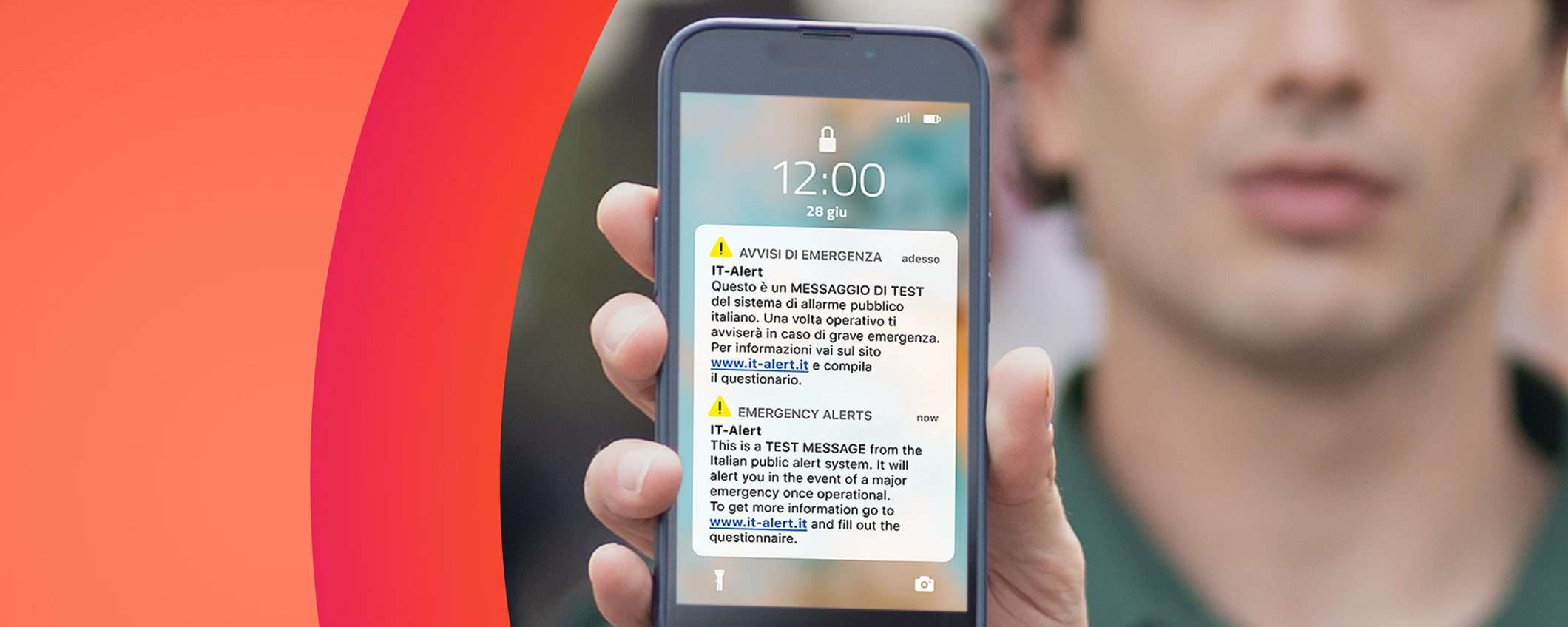 IT-alert: oggi il test per l'incidente industriale