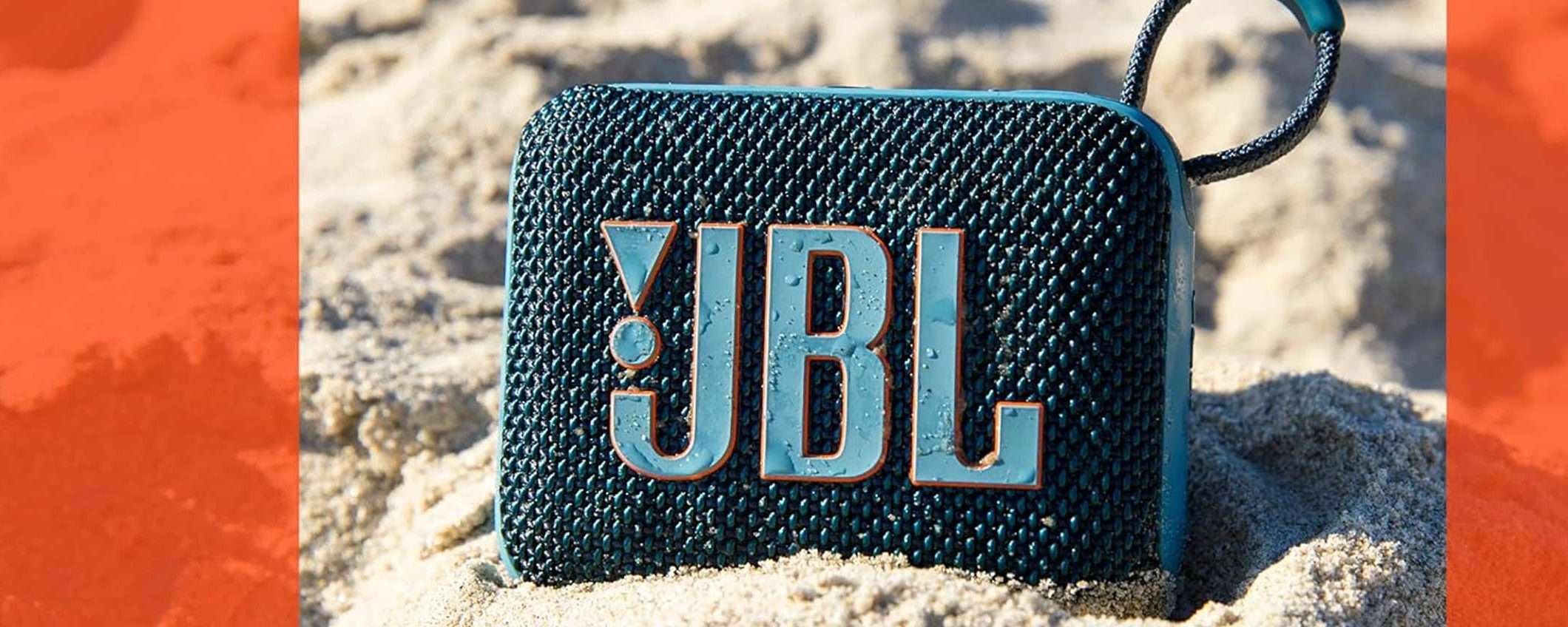 JBL GO 4 al MINIMO STORICO: speaker Bluetooth a -34%