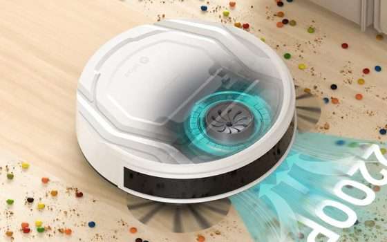 Casa pulita con Lefant M210: robot aspirapolvere in doppio sconto