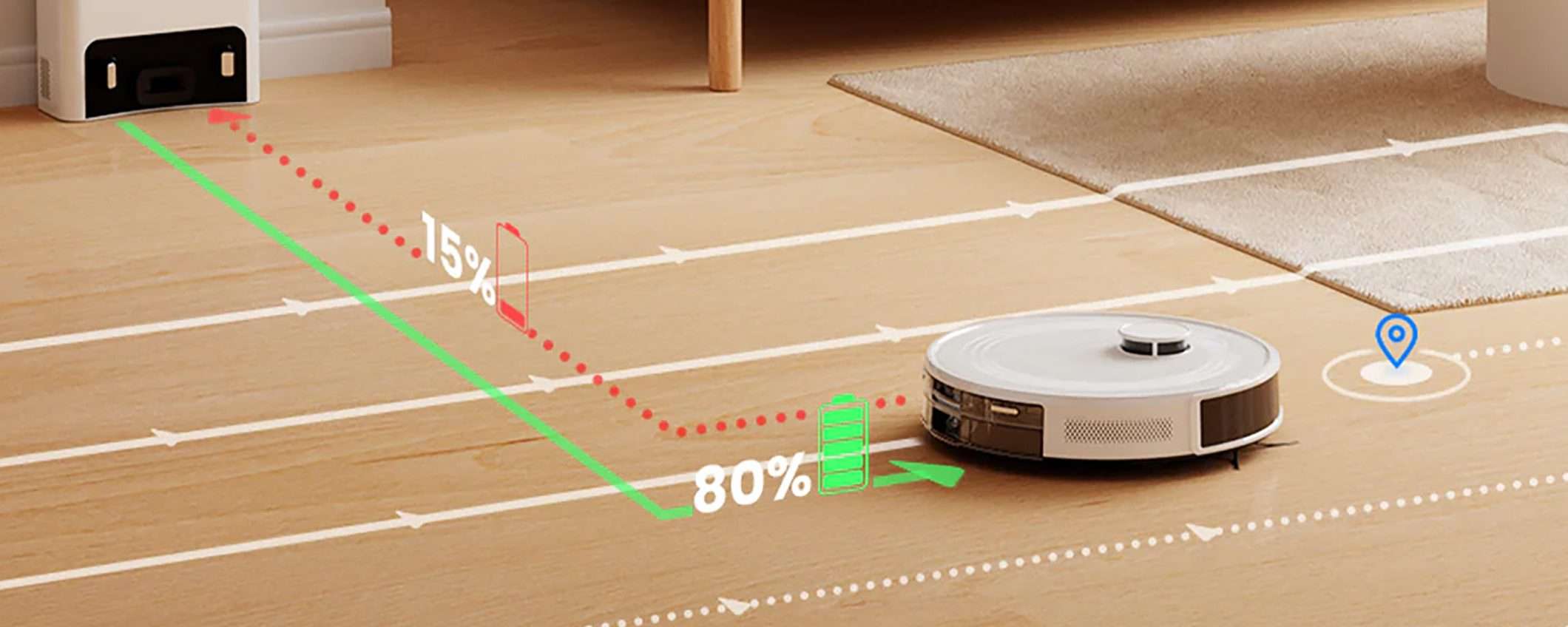 Lefant M2 Pro, robot aspirapolvere e lavapavimenti a soli 199 euro