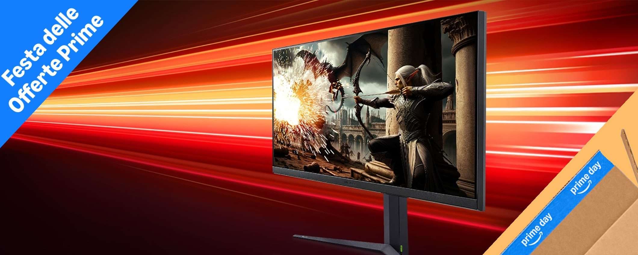 Festa Prime: il monitor gaming LG UltraGear è a prezzo stracciato
